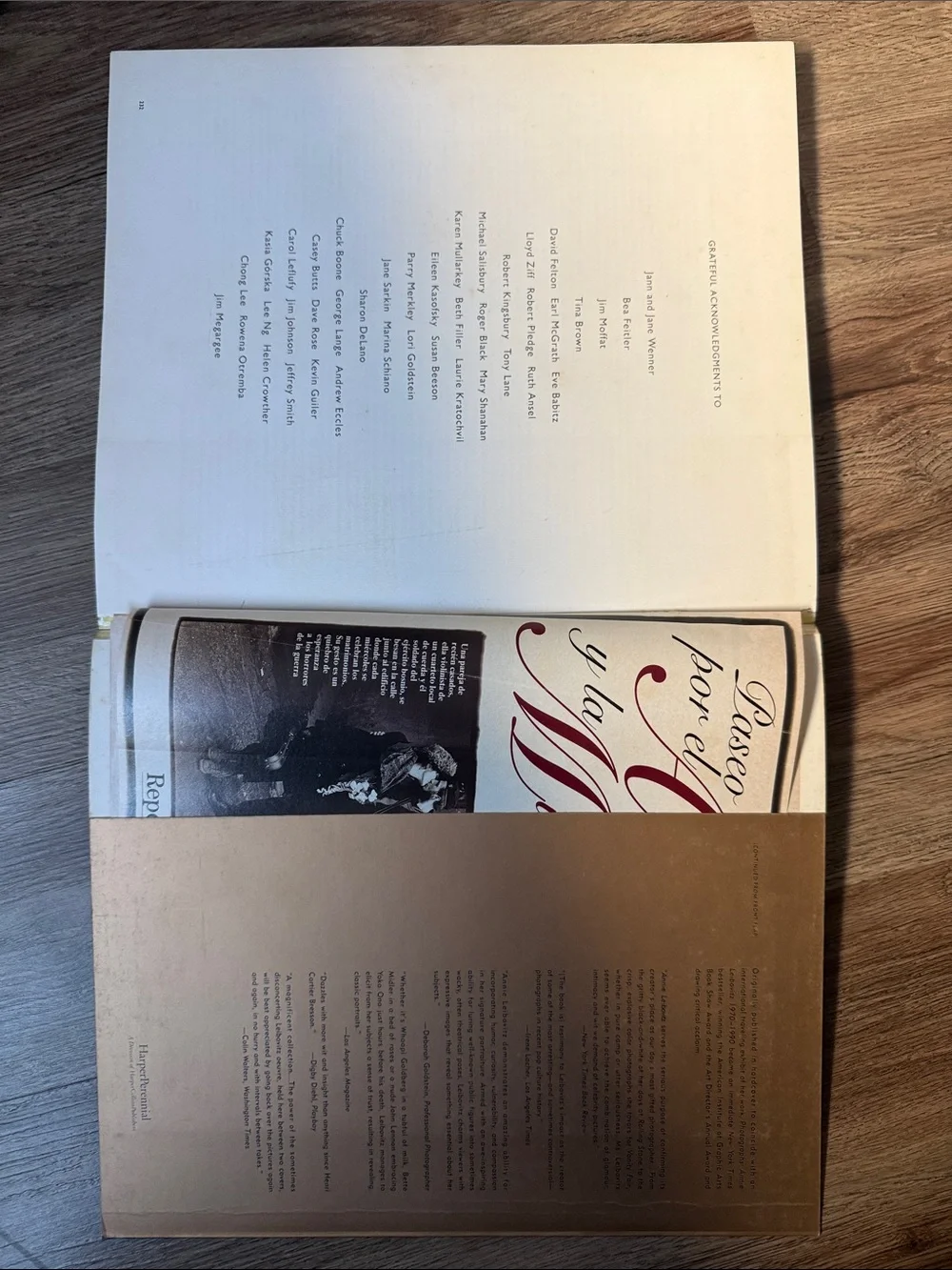 Annie Leibovitz Photographs 1970-1990 Hardcover Book First Edition 1991